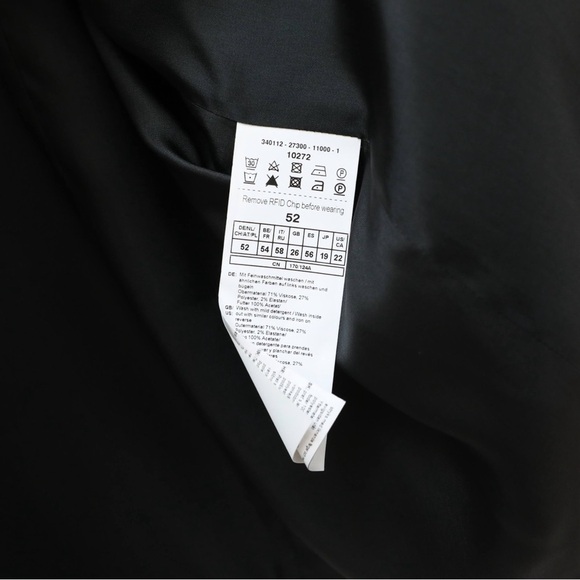 Samoon black vest sleeveless open plus size 52 US 22 business office career job - Picture 4 of 7